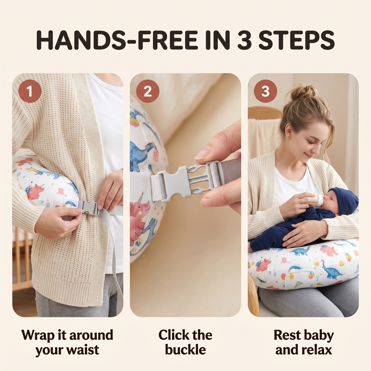 Hands-free in 3 steps